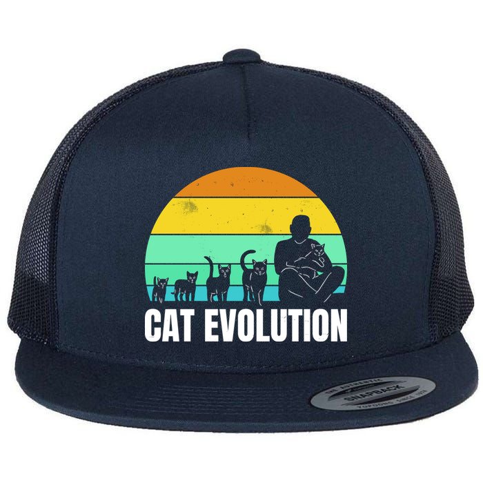 Cat Evolution Flatbill Hat