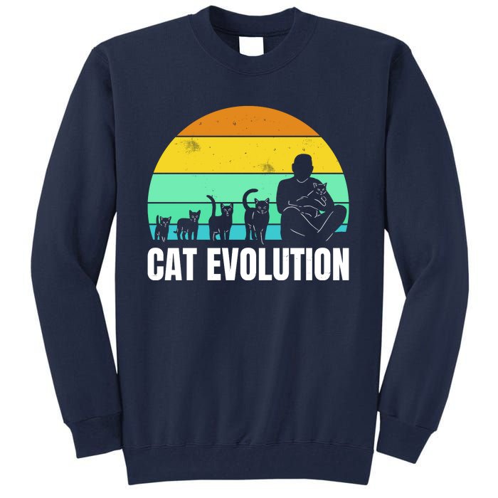 Cat Evolution Tall Sweatshirt