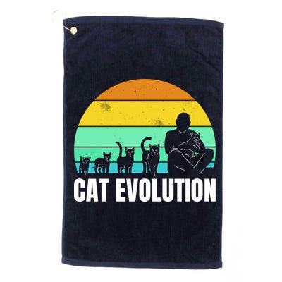 Cat Evolution Golf Towel