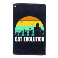 Cat Evolution Golf Towel