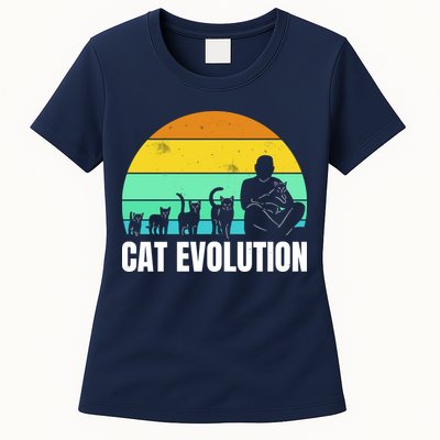 Cat Evolution Womens T-Shirt