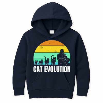 Cat Evolution Kids Hoodie