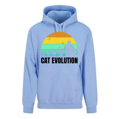 Cat Evolution Unisex Surf Hoodie