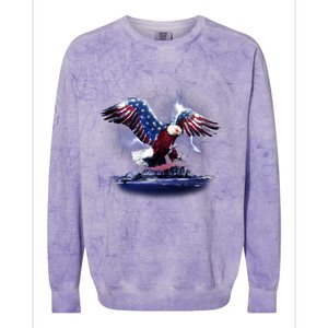 Cyborg Eagle Colorblast Crewneck Sweatshirt