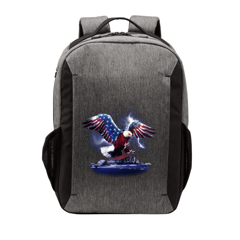 Cyborg Eagle Vector Backpack