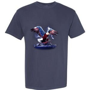 Cyborg Eagle Garment-Dyed Heavyweight T-Shirt