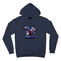 Cyborg Eagle Hoodie