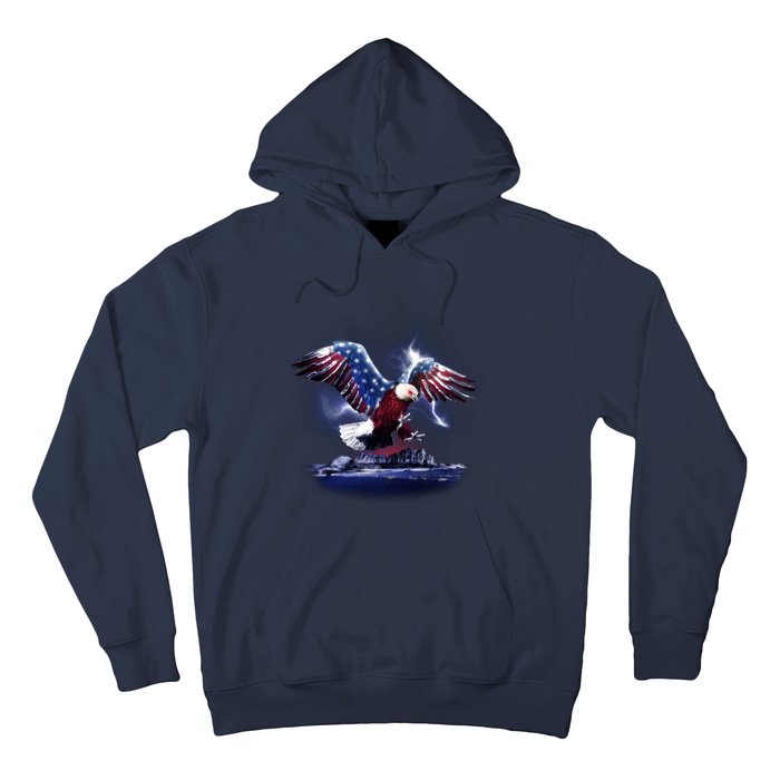 Cyborg Eagle Hoodie