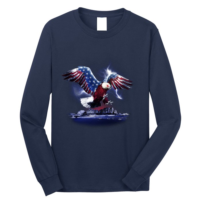 Cyborg Eagle Long Sleeve Shirt