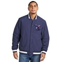 Cyborg Eagle Insulated Varsity Jacket