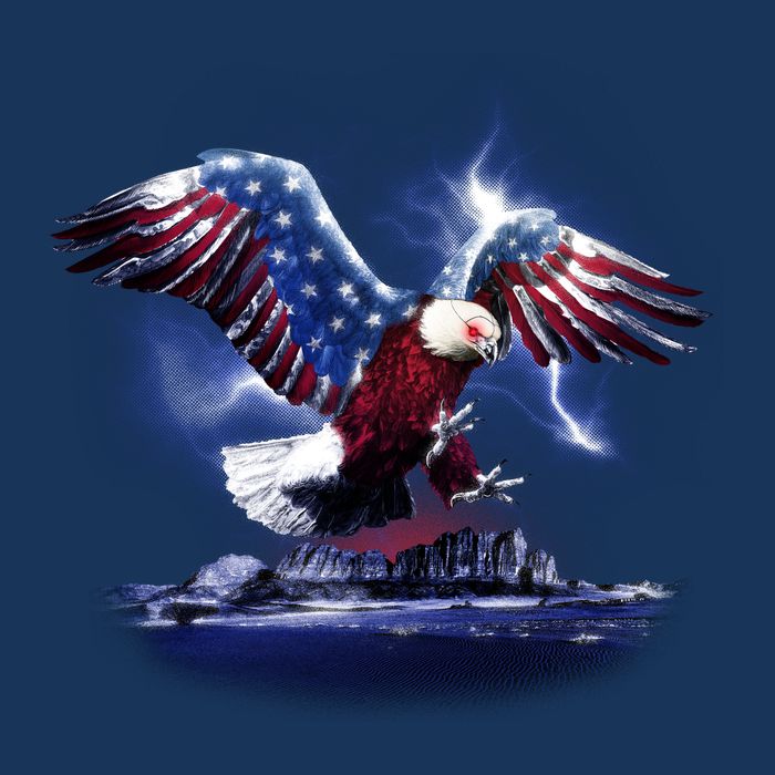 Cyborg Eagle Poster