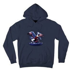 Cyborg Eagle Tall Hoodie