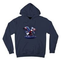 Cyborg Eagle Tall Hoodie