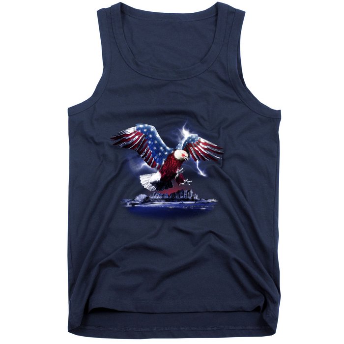 Cyborg Eagle Tank Top