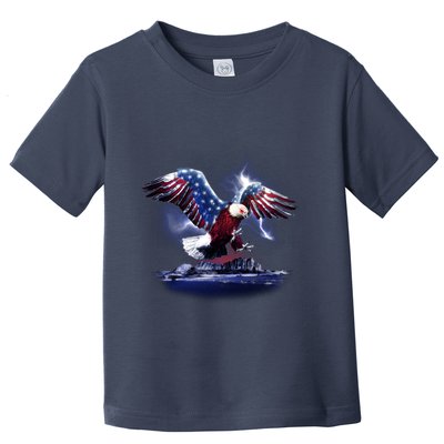 Cyborg Eagle Toddler T-Shirt