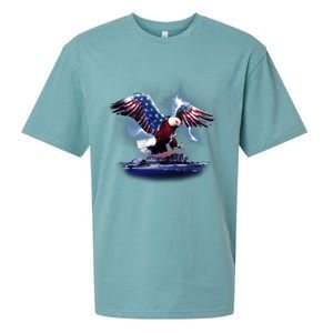 Cyborg Eagle Sueded Cloud Jersey T-Shirt