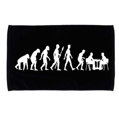 Chess Evolution Chess Board Chess Gift Microfiber Hand Towel