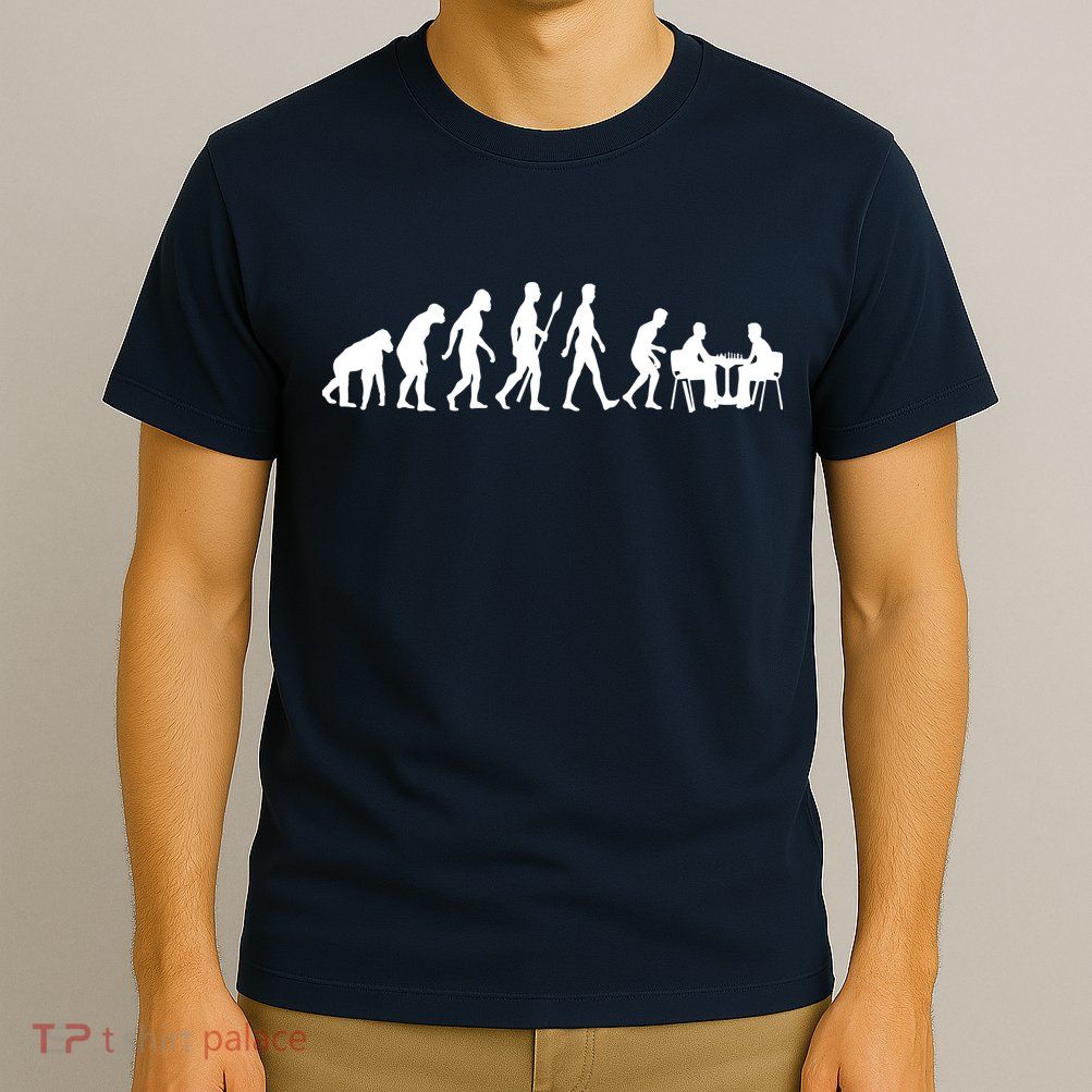 Chess Evolution Chess Board Chess Gift T-Shirt