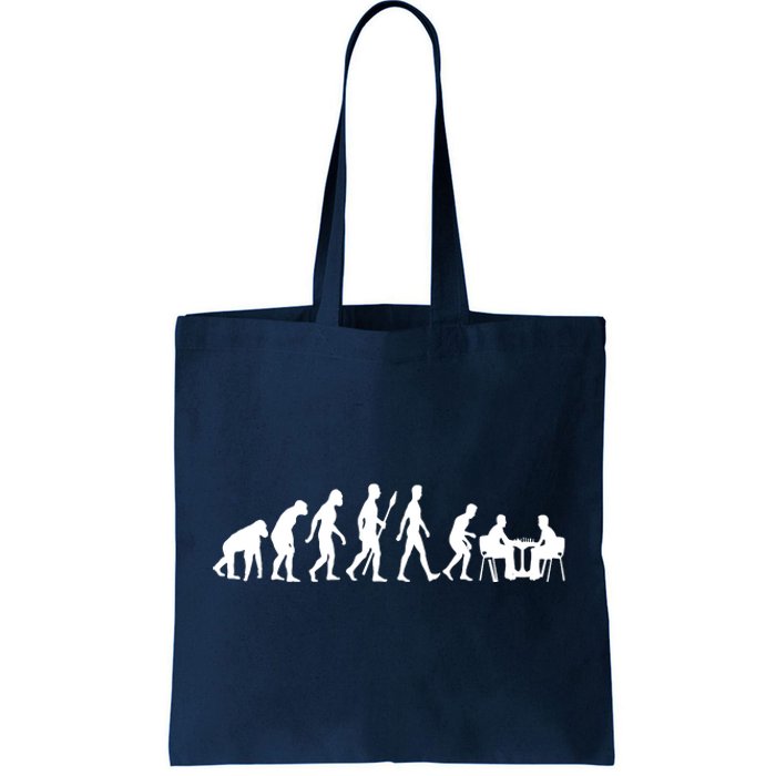 Chess Evolution Chess Board Chess Gift Tote Bag