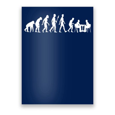 Chess Evolution Chess Board Chess Gift Poster