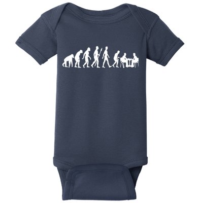 Chess Evolution Chess Board Chess Gift Baby Bodysuit
