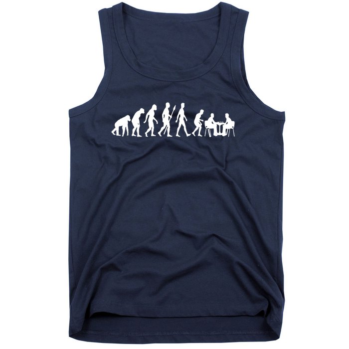 Chess Evolution Chess Board Chess Gift Tank Top