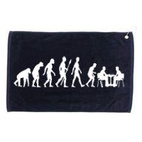 Chess Evolution Chess Board Chess Gift Grommeted Golf Towel