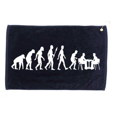 Chess Evolution Chess Board Chess Gift Grommeted Golf Towel