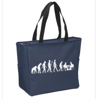 Chess Evolution Chess Board Chess Gift Zip Tote Bag