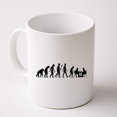 Chess Evolution Chess Board Chess Gift Coffee Mug