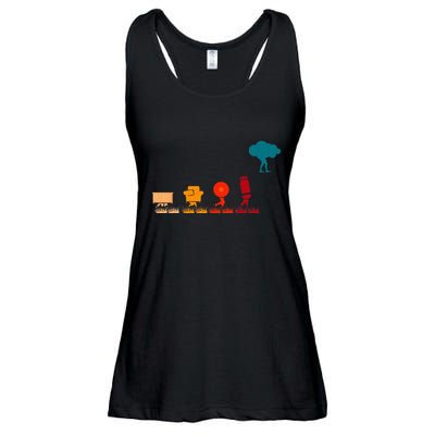 Cloud Evolution Computer Science Programmer Nerd Ladies Essential Flowy Tank