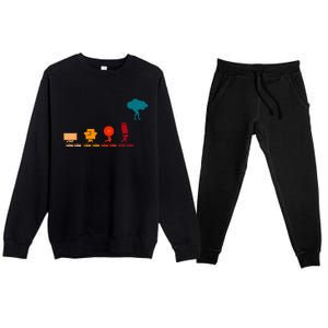 Cloud Evolution Computer Science Programmer Nerd Premium Crewneck Sweatsuit Set