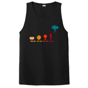 Cloud Evolution Computer Science Programmer Nerd PosiCharge Competitor Tank