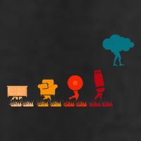 Cloud Evolution Computer Science Programmer Nerd Trucker Hat