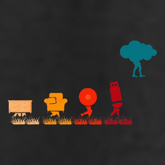 Cloud Evolution Computer Science Programmer Nerd Trucker Hat