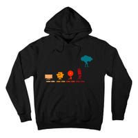 Cloud Evolution Computer Science Programmer Nerd Tall Hoodie