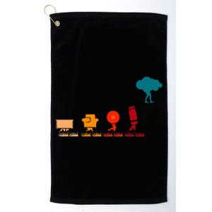 Cloud Evolution Computer Science Programmer Nerd Platinum Collection Golf Towel