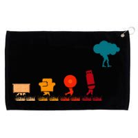 Cloud Evolution Computer Science Programmer Nerd Grommeted Golf Towel