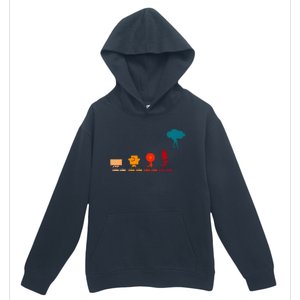 Cloud Evolution Computer Science Programmer Nerd Urban Pullover Hoodie