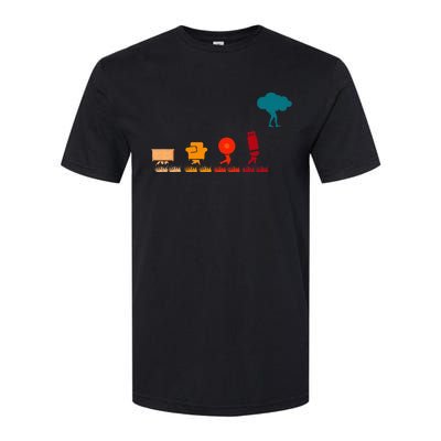 Cloud Evolution Computer Science Programmer Nerd Softstyle® CVC T-Shirt