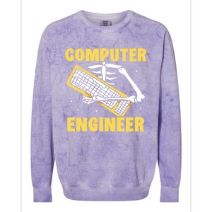 Computer Engineer Coding Coder Programming Programmer Gift Colorblast Crewneck Sweatshirt