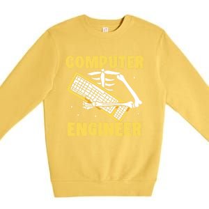 Computer Engineer Coding Coder Programming Programmer Gift Premium Crewneck Sweatshirt