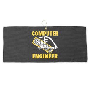 Computer Engineer Coding Coder Programming Programmer Gift Large Microfiber Waffle Golf Towel