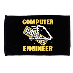 Computer Engineer Coding Coder Programming Programmer Gift Microfiber Hand Towel