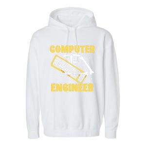 Computer Engineer Coding Coder Programming Programmer Gift Garment-Dyed Fleece Hoodie