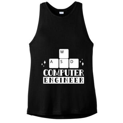 Computer Engineer Coding Programming Programmer Coder Cool Gift Ladies PosiCharge Tri-Blend Wicking Tank