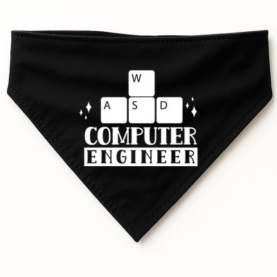 Computer Engineer Coding Programming Programmer Coder Cool Gift USA-Made Doggie Bandana