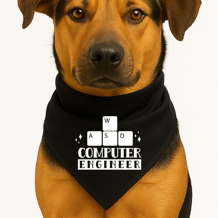 Computer Engineer Coding Programming Programmer Coder Cool Gift USA-Made Doggie Bandana