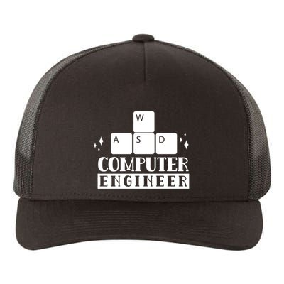 Computer Engineer Coding Programming Programmer Coder Cool Gift Yupoong Adult 5-Panel Trucker Hat