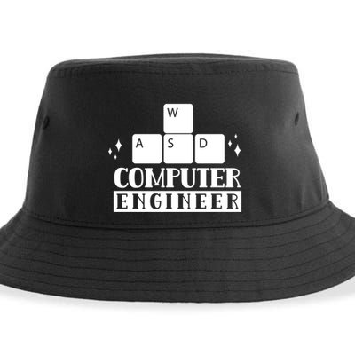 Computer Engineer Coding Programming Programmer Coder Cool Gift Sustainable Bucket Hat